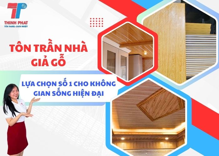 ton-tran-nha-gia-go-1 tôn trần nhà giả gỗ